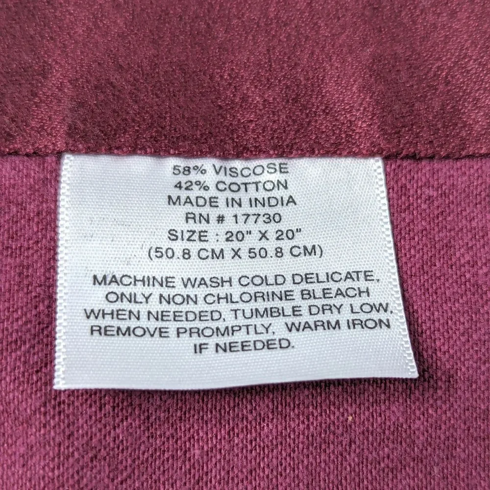 Heavy Weight Dinner Napkins Set of 8